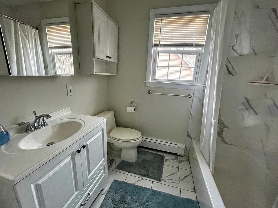 recently renovated bathroom