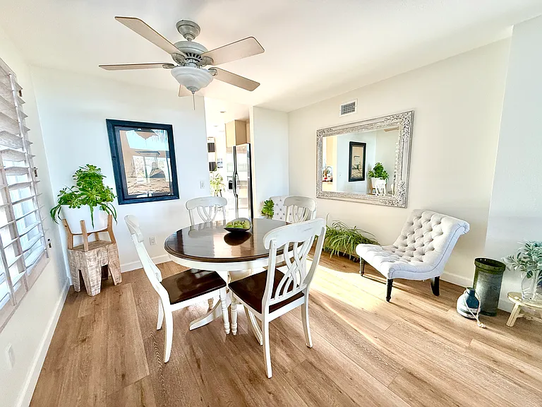 Large dining area