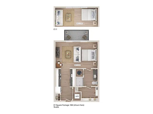 Floor plan E11