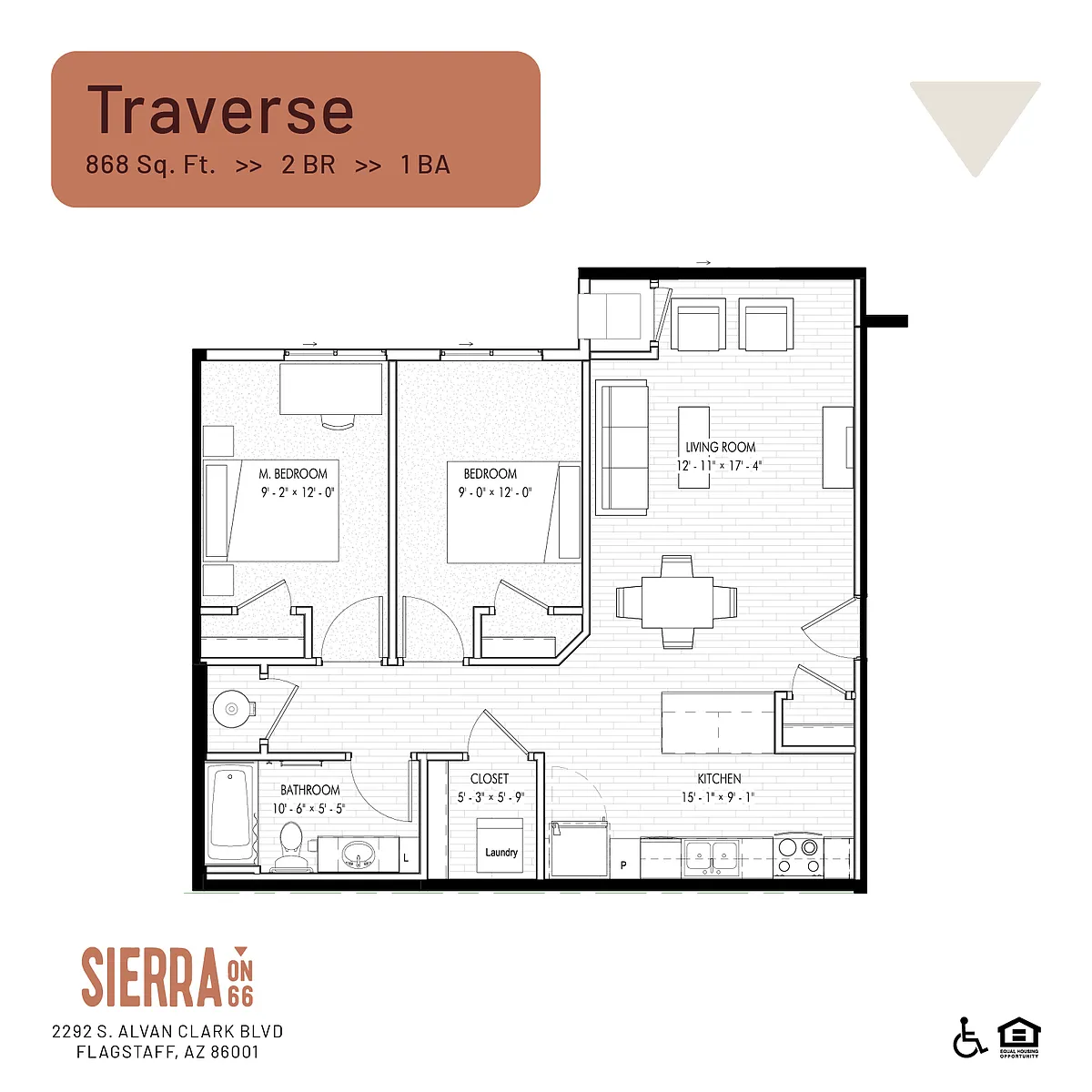 Floor plan Traverse