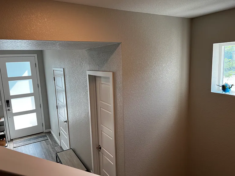 View of entry area from the stairs