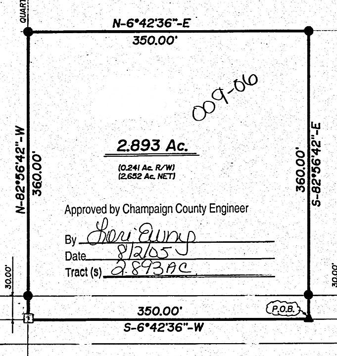 Sketch of property. 