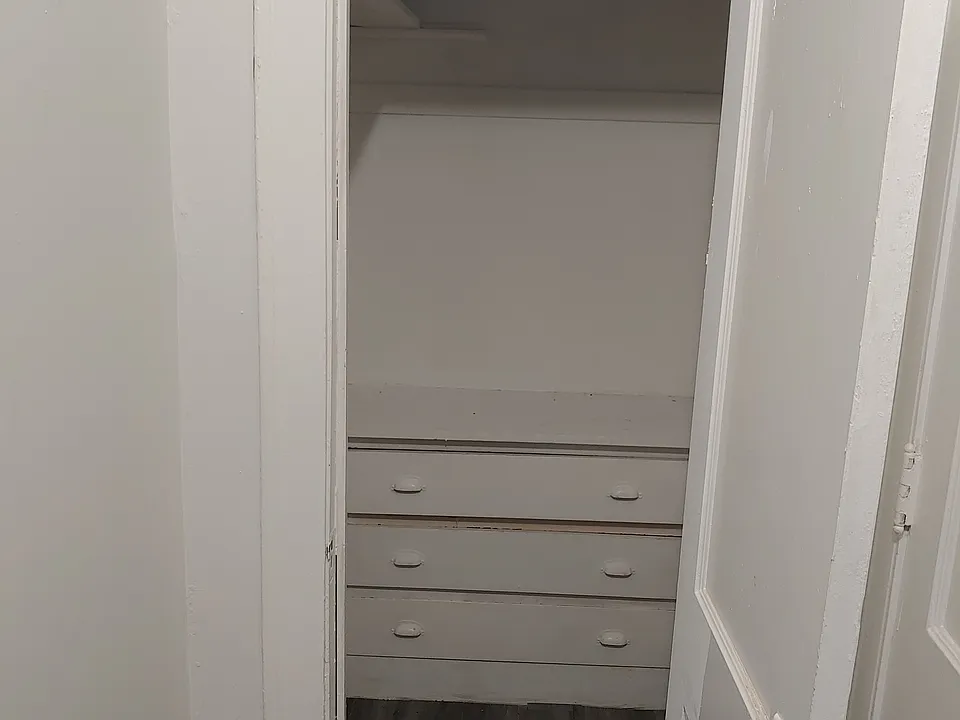 Hall closet