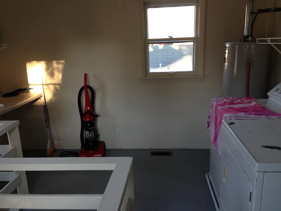 laundry room and storage
