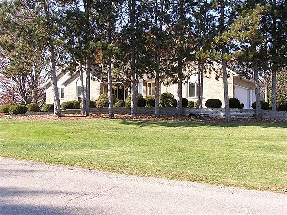 large sloping corner lot