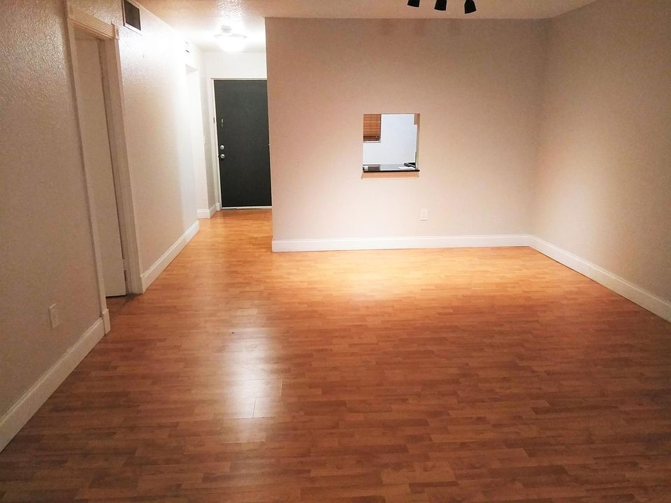 Living room looking at front door.