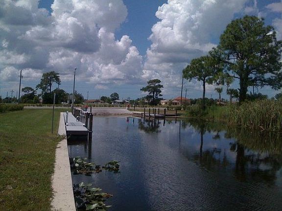 Canal View from Back yard