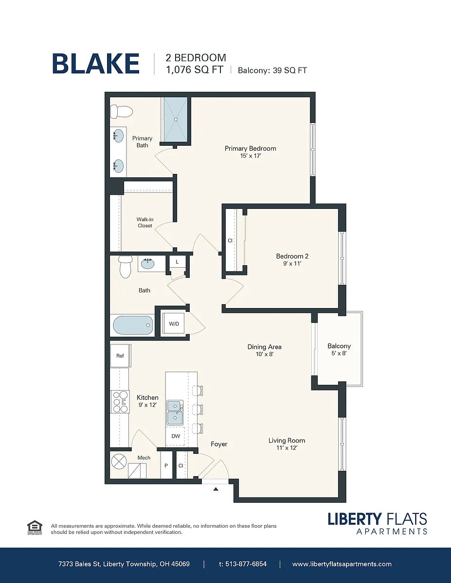 Floor plan Blake