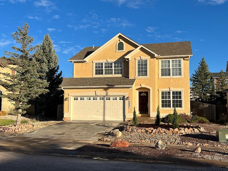 Front of Home, Low maintenance landscaping.