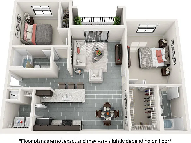 Floor plan B2