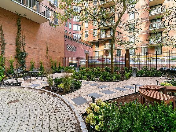 Courtyard and drop off area