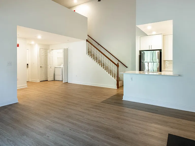 Living Room with Hard Surface Flooring