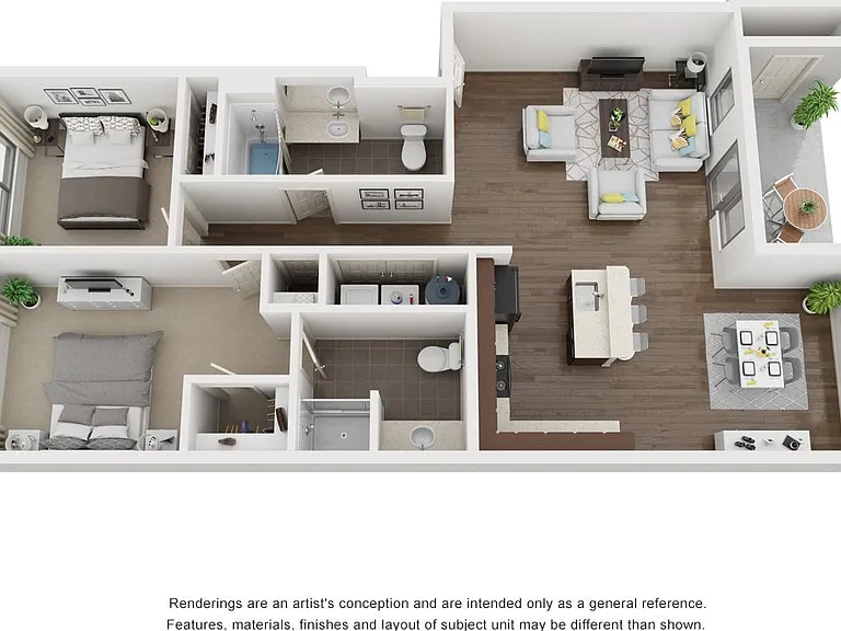 2 bedroom