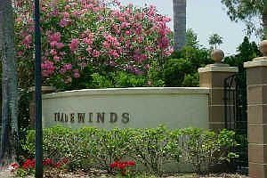 Entry way to area