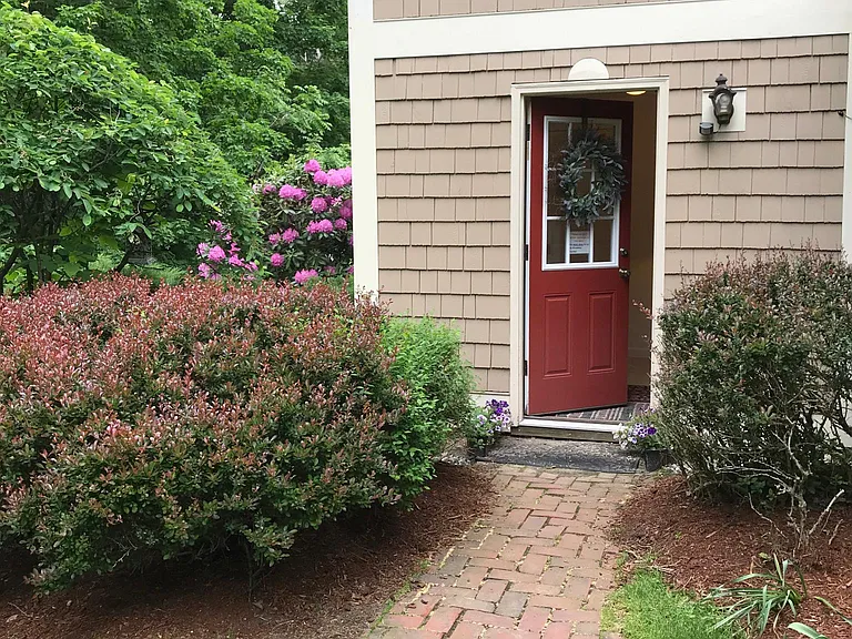 Outside entrance to the apartment