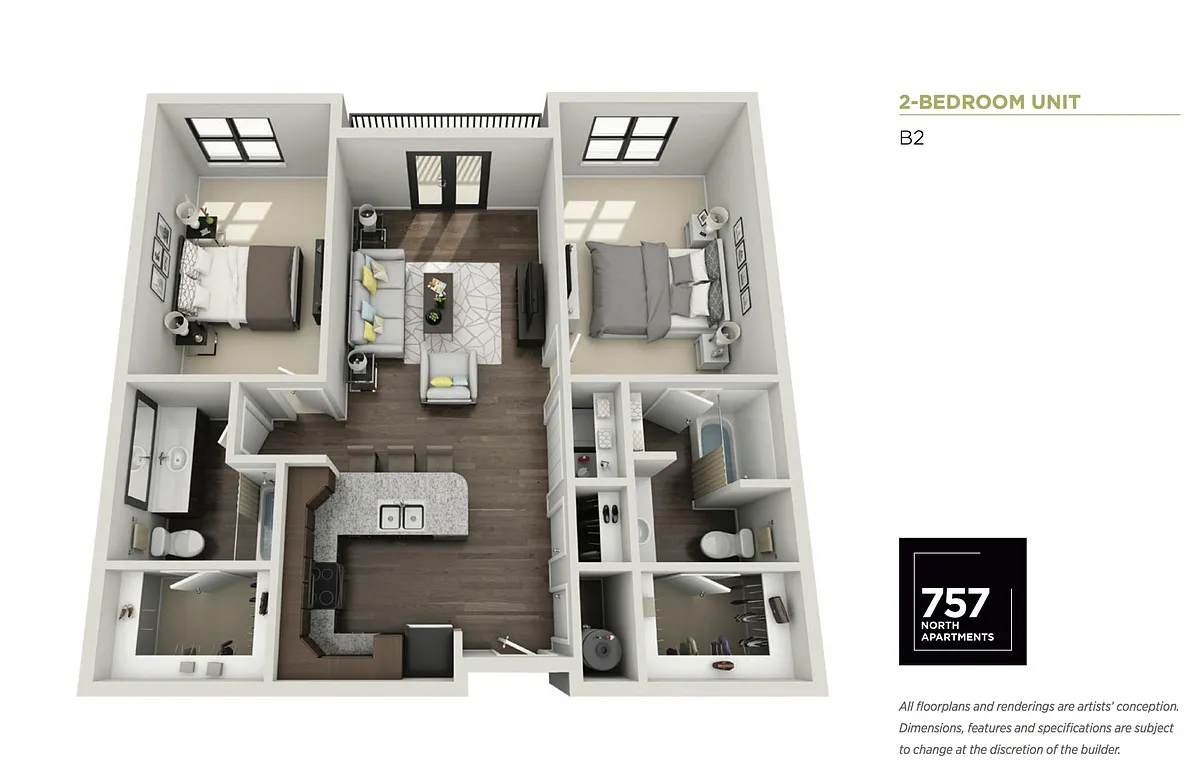 Floor plan B2