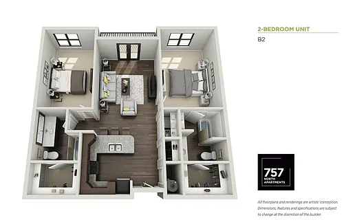 Floor plan B2