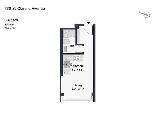 Floor plan 50044A-1109