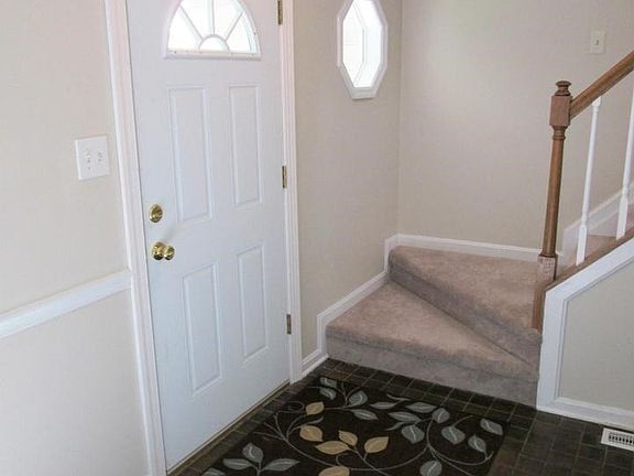 Newly installed front door