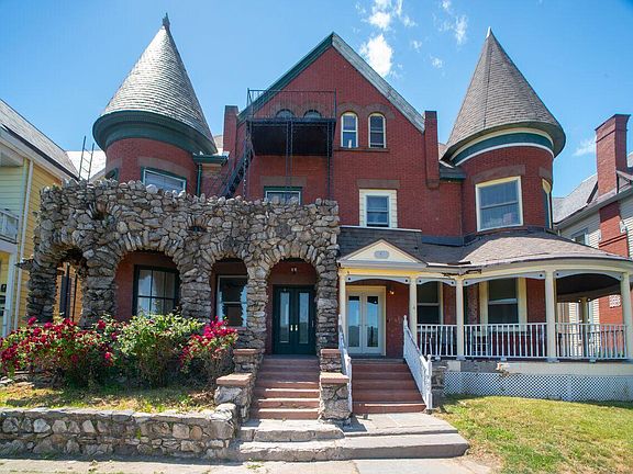 Left side of property