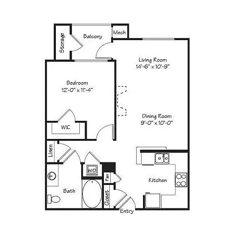 Floor plan A2