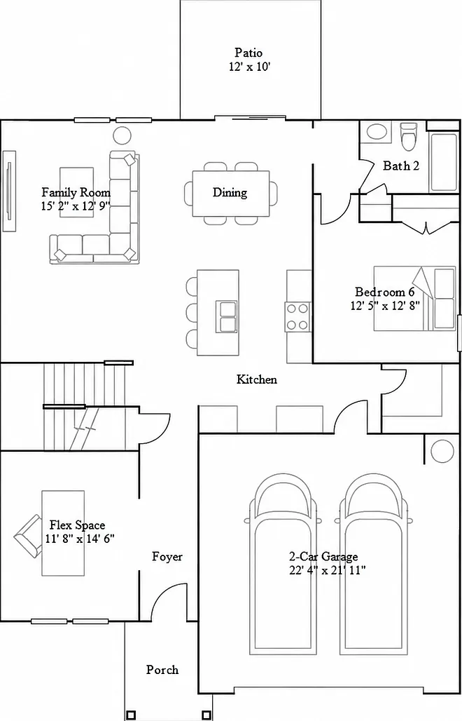 New Construction - 6 Bedrooms — Photo 2