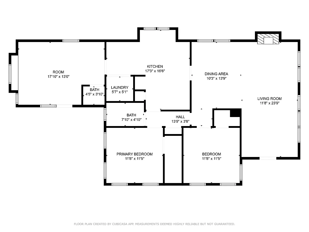 Floorplan - 1310 S Florence Ave #A