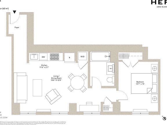 2nd image of 24-16 Queens Plz S Penthouse D