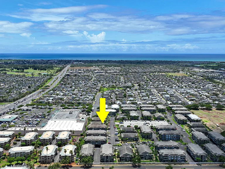 Aerial view on the unit
