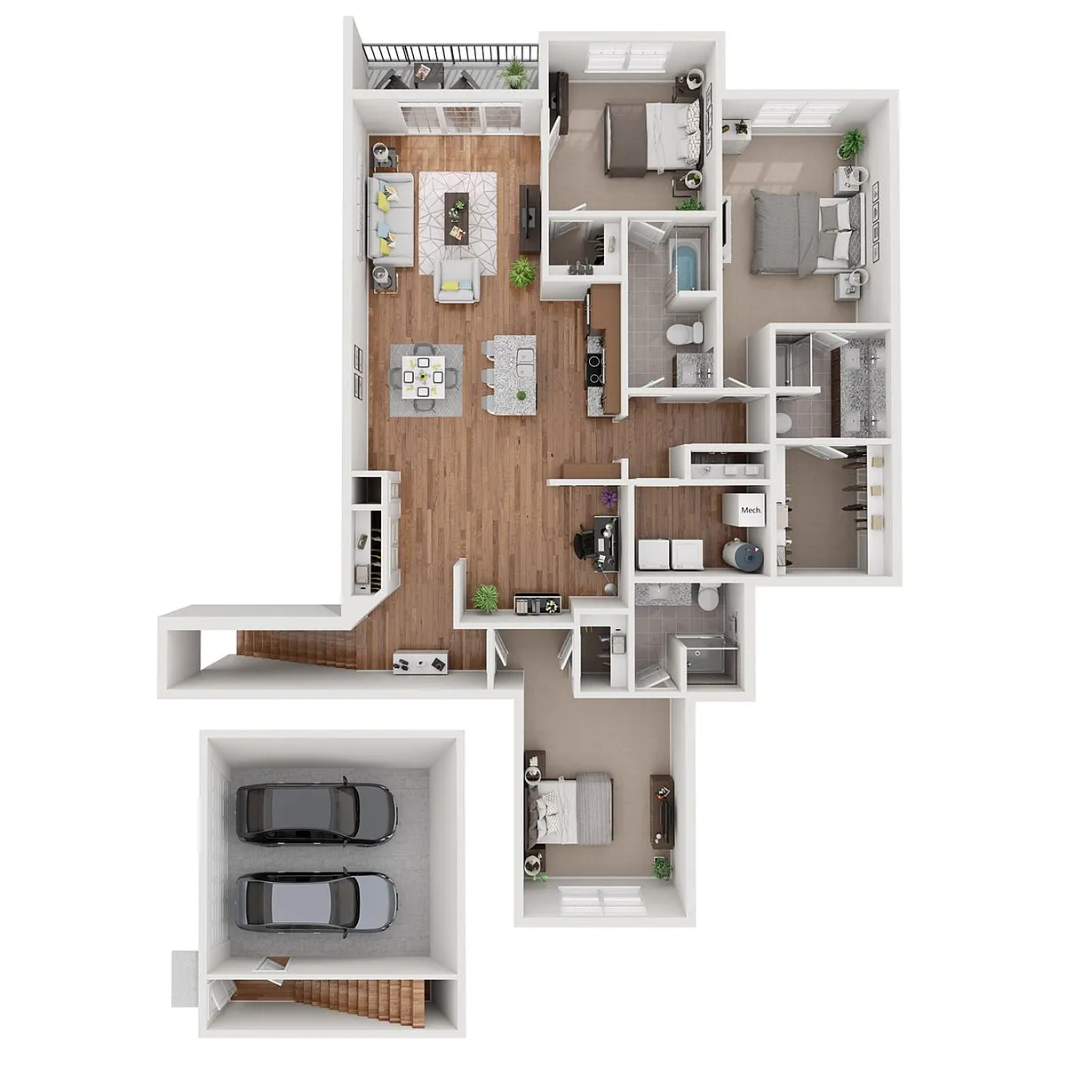 Floor plan The Grayson