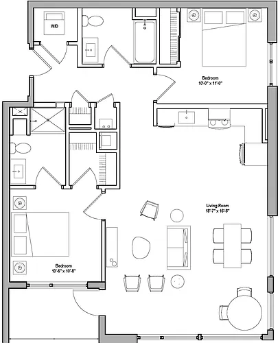 Floor plan B4-B2