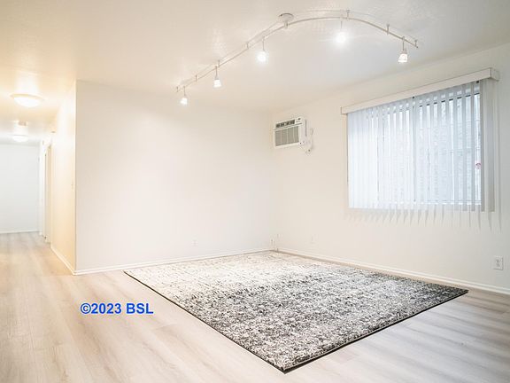 Living area with new floors