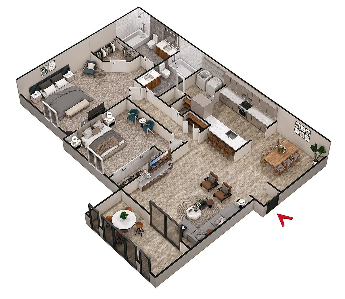 Floor plan Anticipation