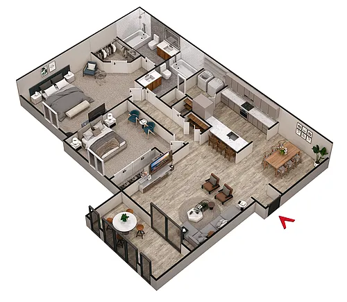 Floor plan The Main Street