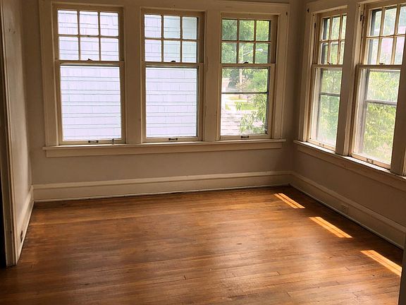 Sunroom off of dining room and living room