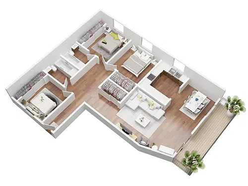 Floor plan The Rockefeller