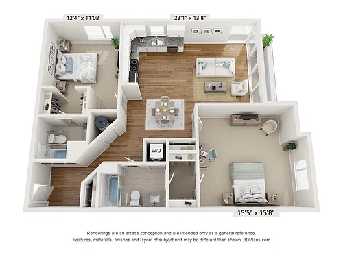 Floor plan The Roanoke