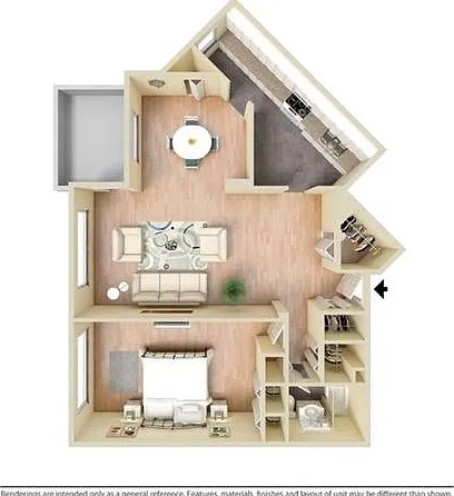 1 Bedroom 1 Bath 1 Bedroom 1 Bath