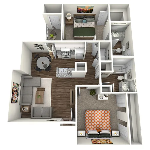 Floor plan B3