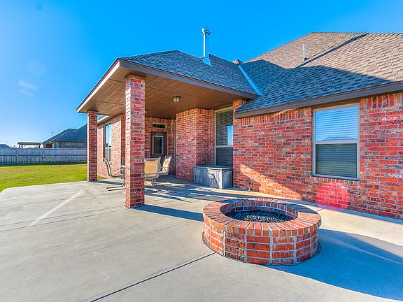 Back Patio with Gas Firepit
