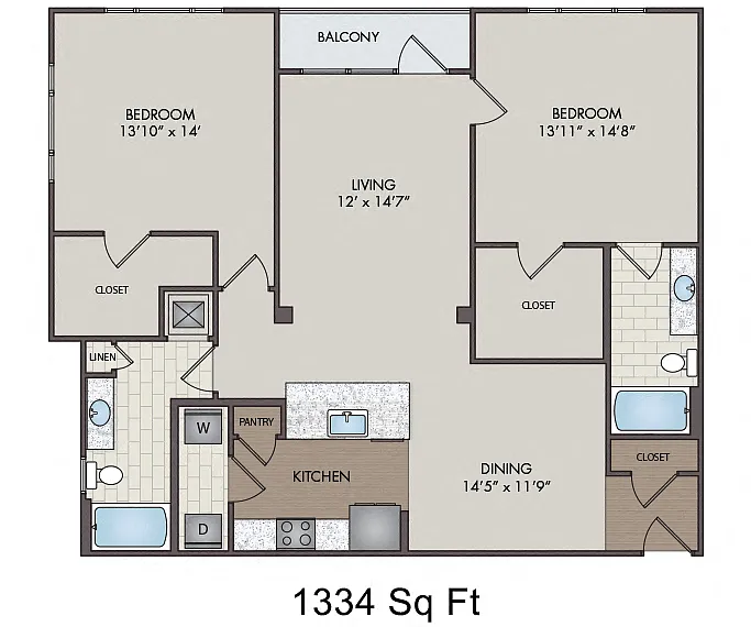 Floor plan Montego