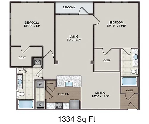 Floor plan Montego