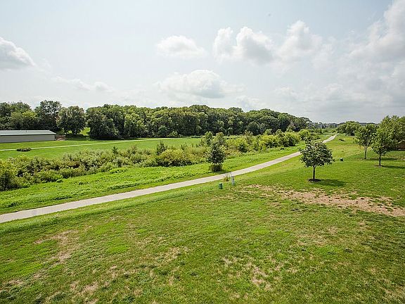 Backs up to bike path and greenspace