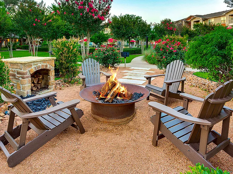 Fire Pit with Cozy Seating