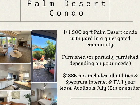 (undisclosed Address), Palm Desert, CA 92260