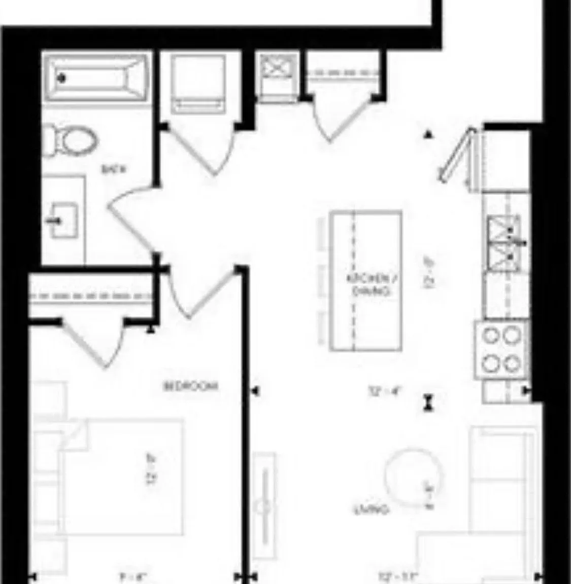 1 bed, $1,900 — Photo 2
