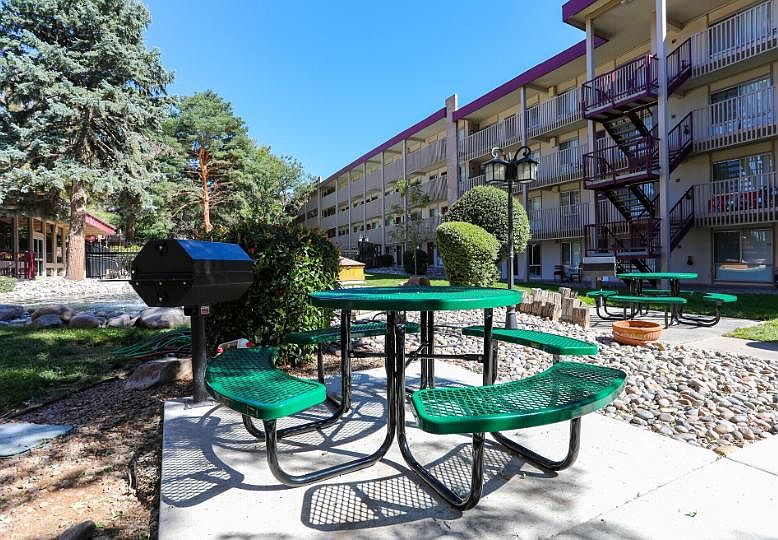 The BBQ and picnic area offers the perfect setting for a delightful outdoor gathering.