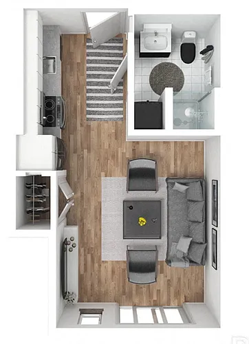 Floor plan Studio A.7