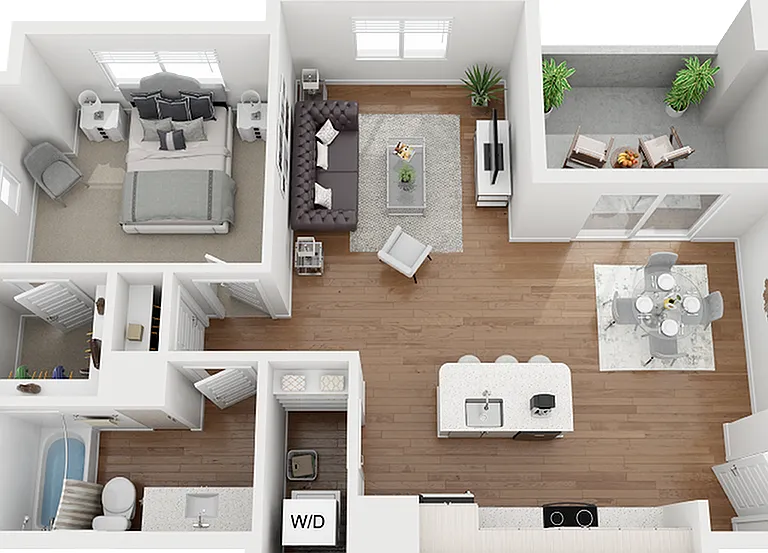 1 Bedroom | 1 Bath 1 Bedroom | 1 Bath