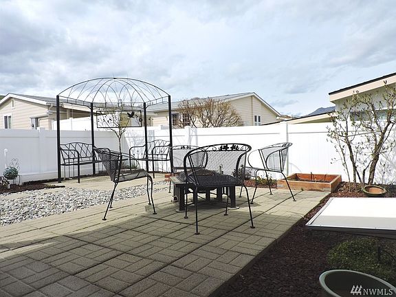 View from back yard.